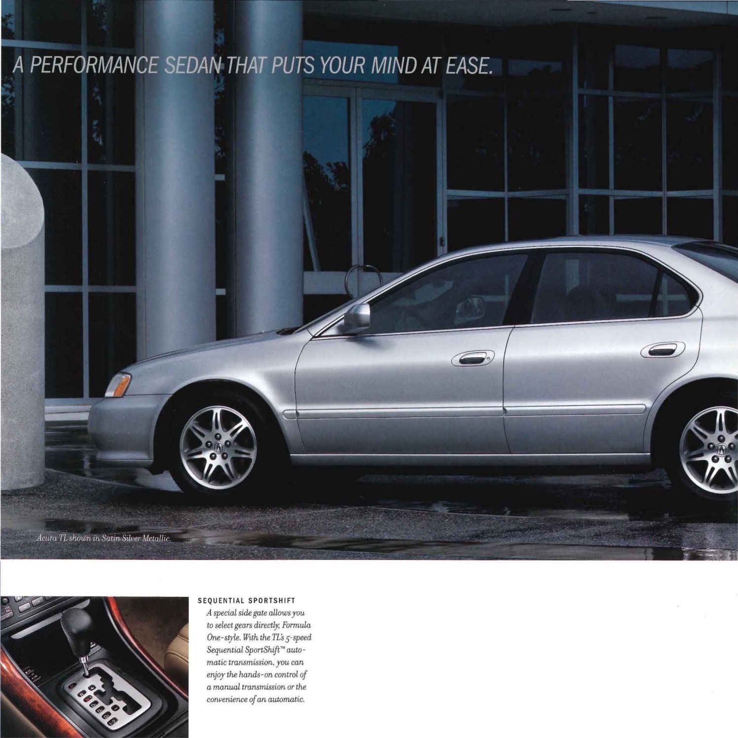 2001 Acura Brochure Page 19